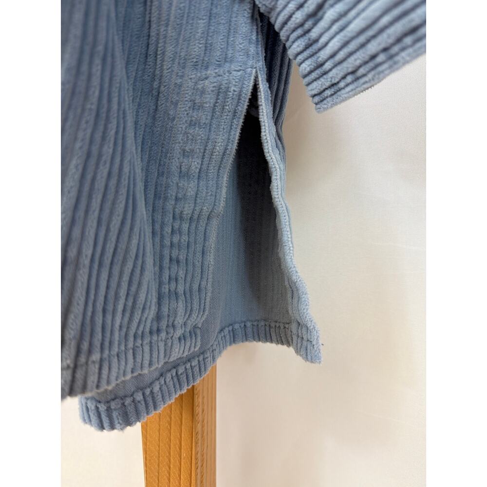 Venezia Blue Cotton Corduroy Zip-Up Utility Jacket Size 22–24 - Picture 5 of 8